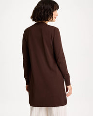 Summer Romance Cardigan Deep Brown - Chico's