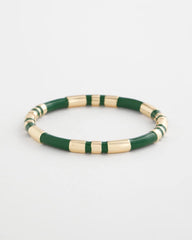 Green Enamel Hinge Bangle Green - Chico's