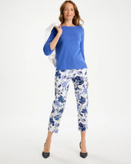 Pima 3/4 Sleeve Tee Amparo Blue - Chico's
