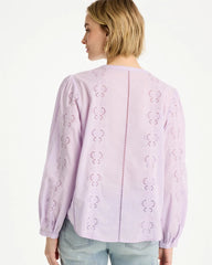 Embroidered Top Orchid Mist - Chico's