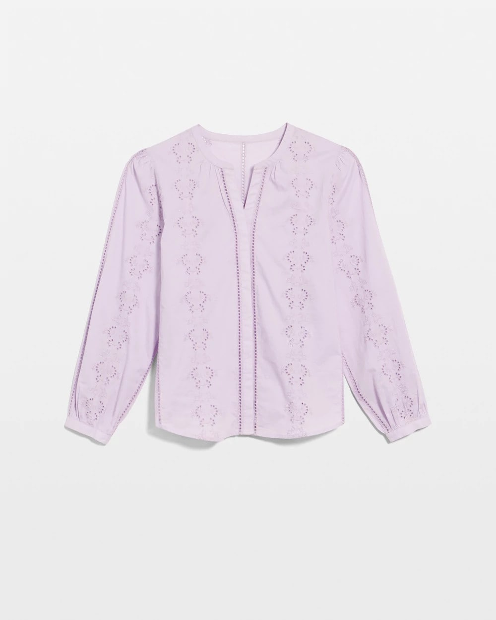 Embroidered Top Orchid Mist - Chico's