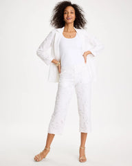 Lace Cropped Pants Alabaster - Chico's