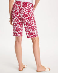 Bora Bliss Brigitte™ Slim Shorts Cherry Lush - Chico's