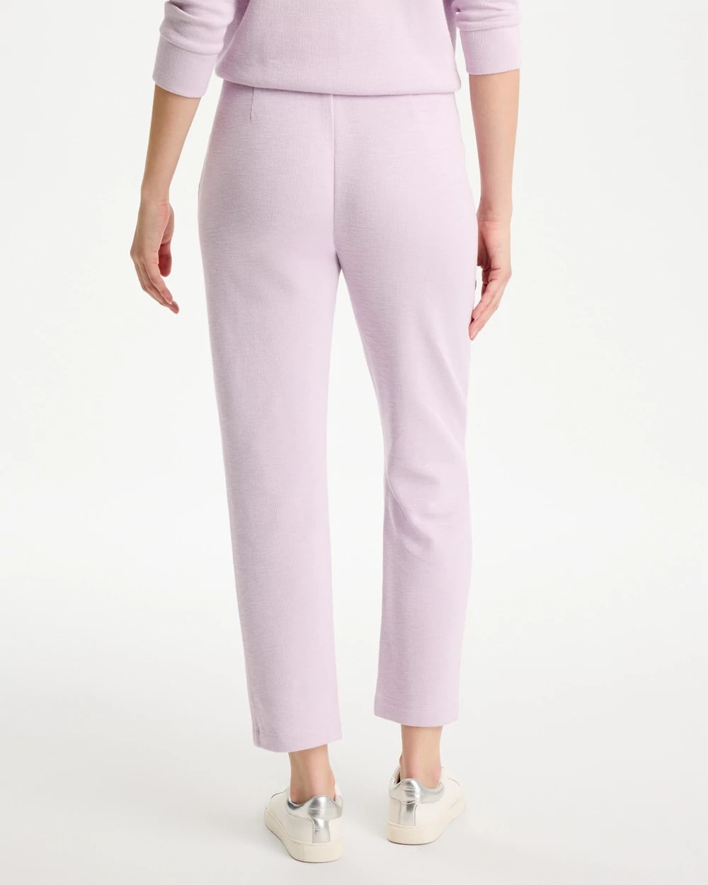 Zenergy® Beach Slub Cropped Pants Pale Sweet Pea - Chico's