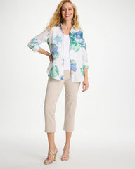 Brigitte™ Slim Pull-On Crop Pant Smokey Taupe - Chico's