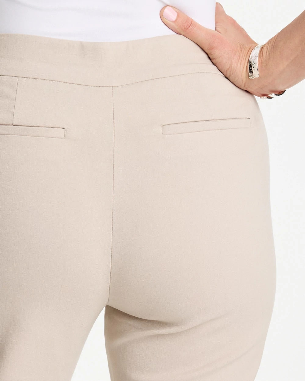 Brigitte™ Slim Pull-On Crop Pant Smokey Taupe - Chico's