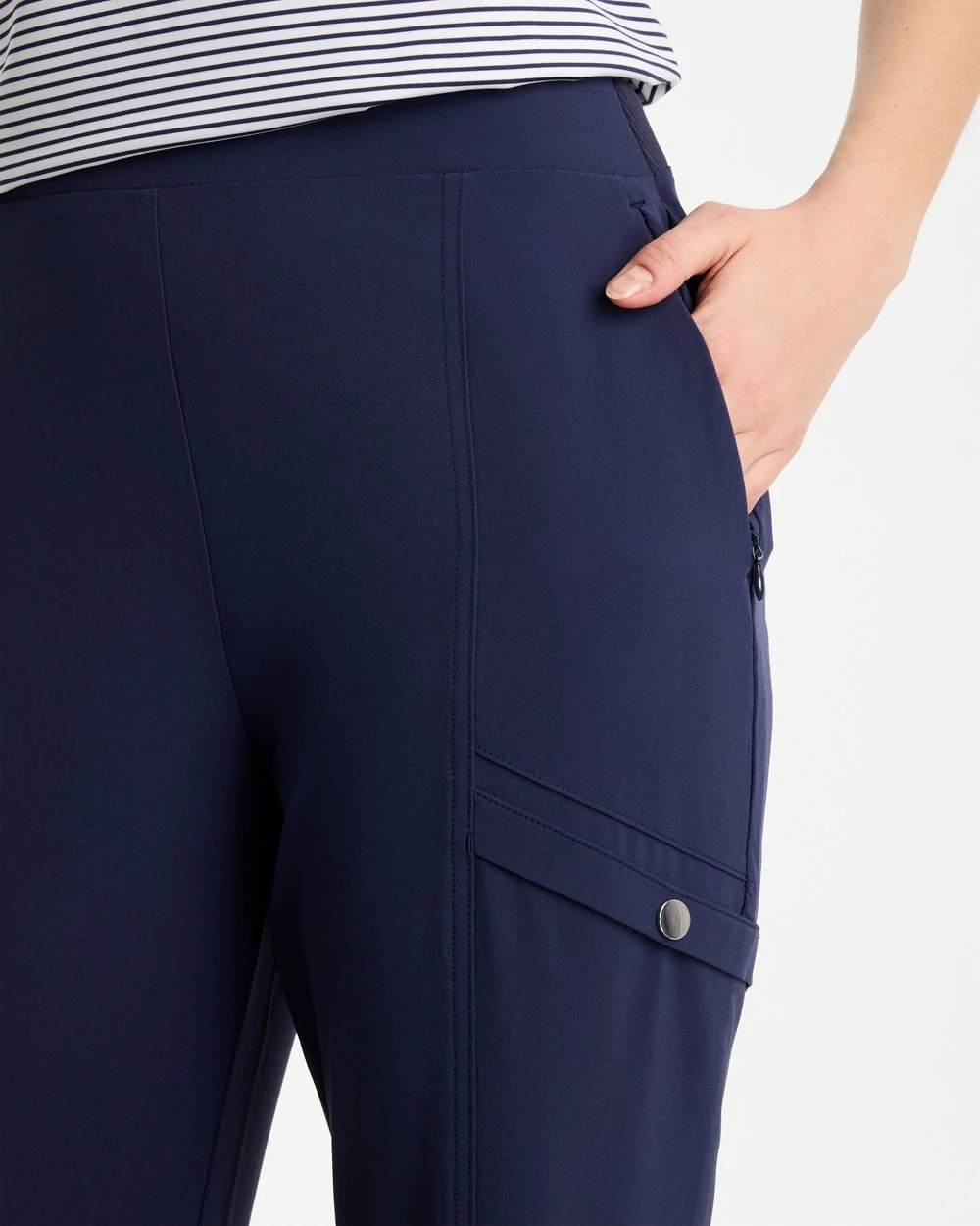 Zenergy® UPF Pedal Pusher Pants Passport Blue - Chico's