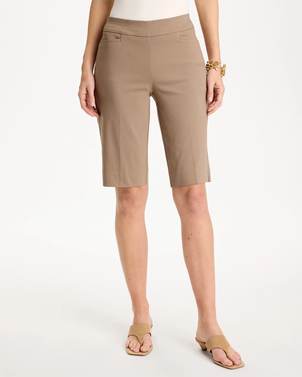 Brigitte™ Slim Shorts Topaz Smoke - Chico's