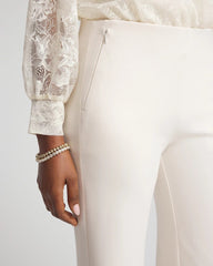 Juliet Wide Full Length Pant English Cream - Chico's