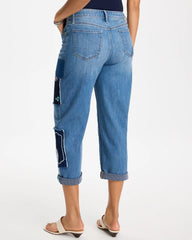 Relaxed Boyfriend Summer Jean Underwater Indigo - Chico's