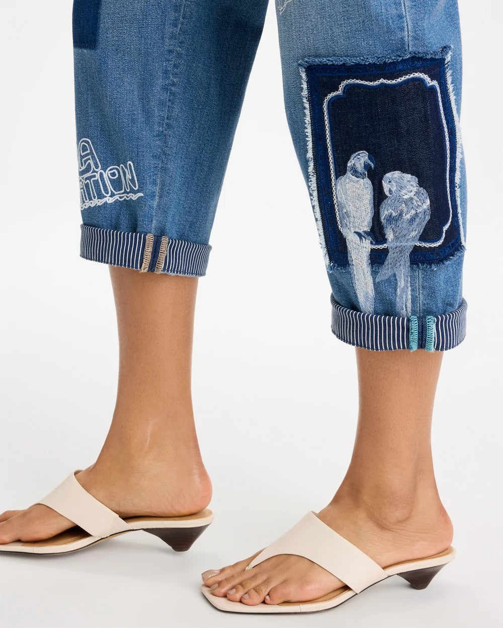 Relaxed Boyfriend Summer Jean Underwater Indigo - Chico's