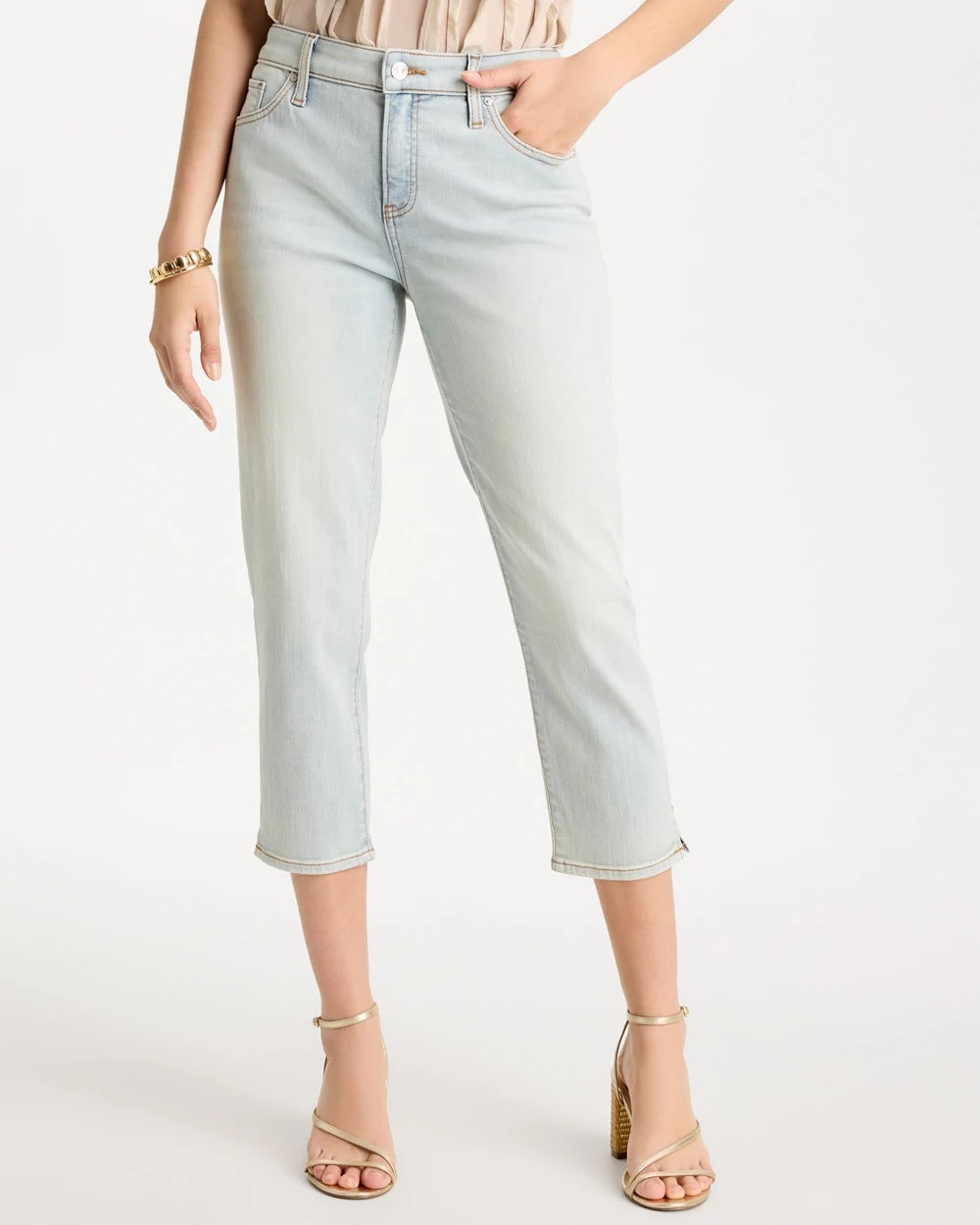 Girlfriend Slim Capri Jeans Beachcomber Indigo - Chico's