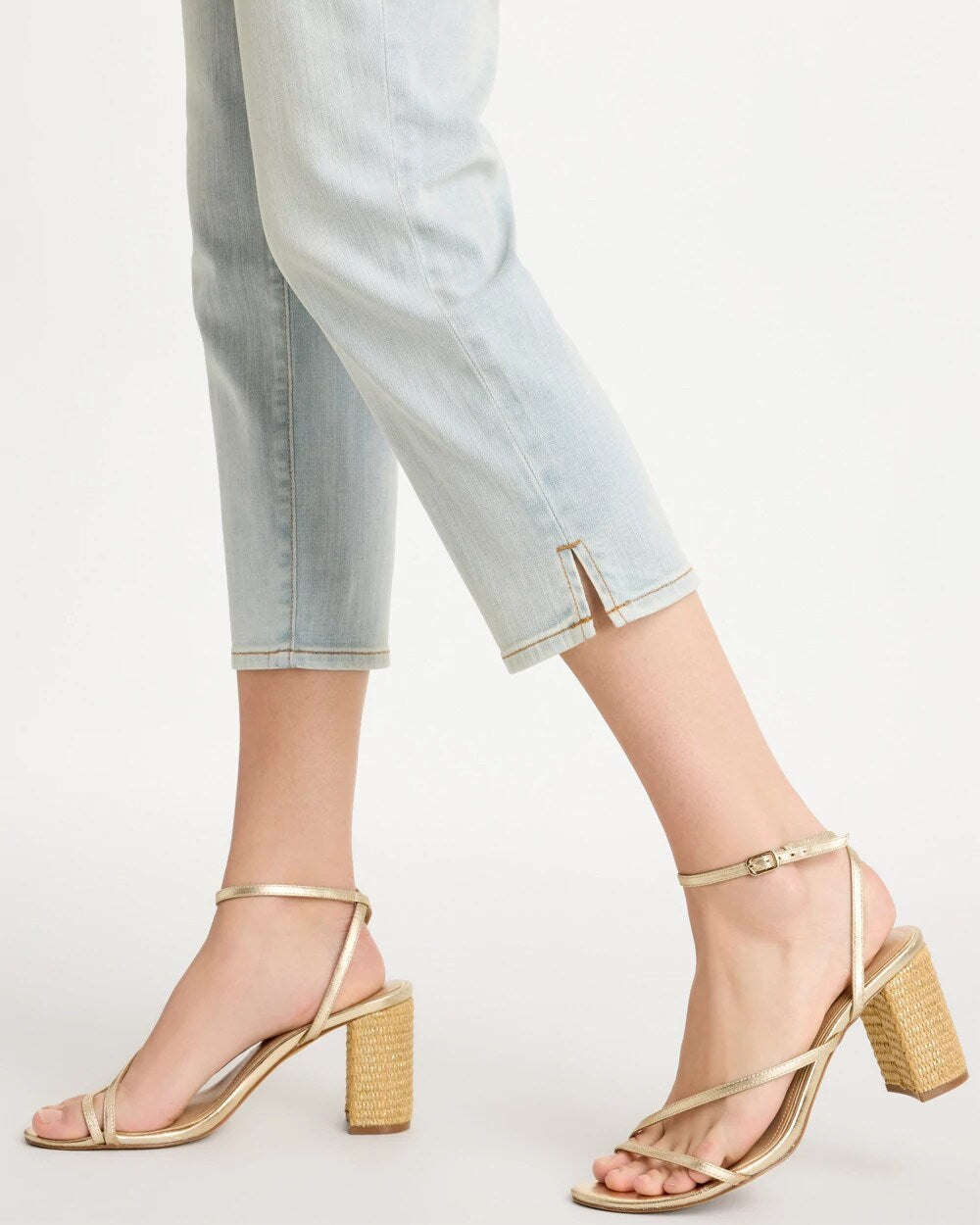 Girlfriend Slim Capri Jeans Beachcomber Indigo - Chico's