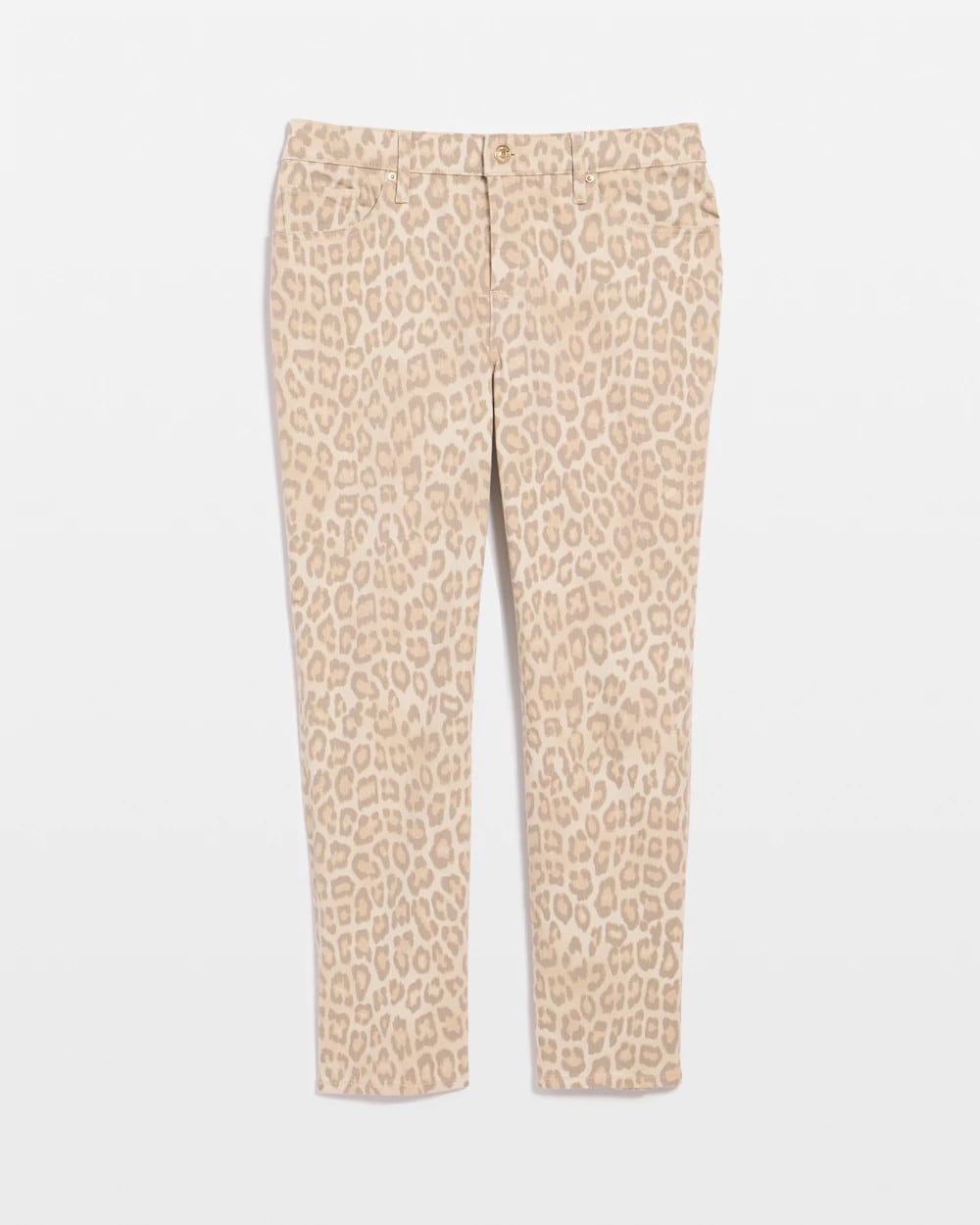Animal Print Girlfriend Slim Cropped Jeans Classic Animal - Chico's