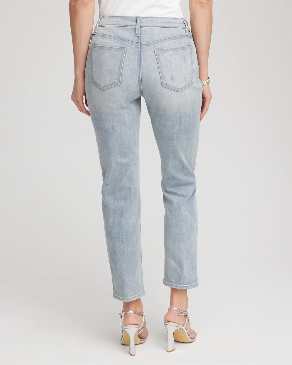 Girlfriend Slim Cropped Jeans Shasta Indigo - Chico's