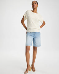 Girlfriend Slim Indigo Jean Shorts Shasta Indigo - Chico's