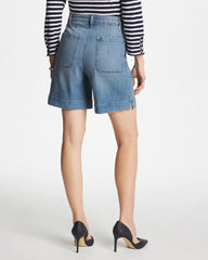 Denim Trouser Shorts Monaco Indigo - Chico's