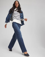 Pull On Wide Jean Aleah Indigo - Chico's