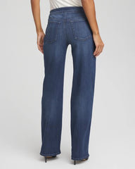 Pull On Wide Jean Aleah Indigo - Chico's