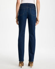 Girlfriend Slim Full-Length Jeans Dark Sapphire Indigo - Chico's