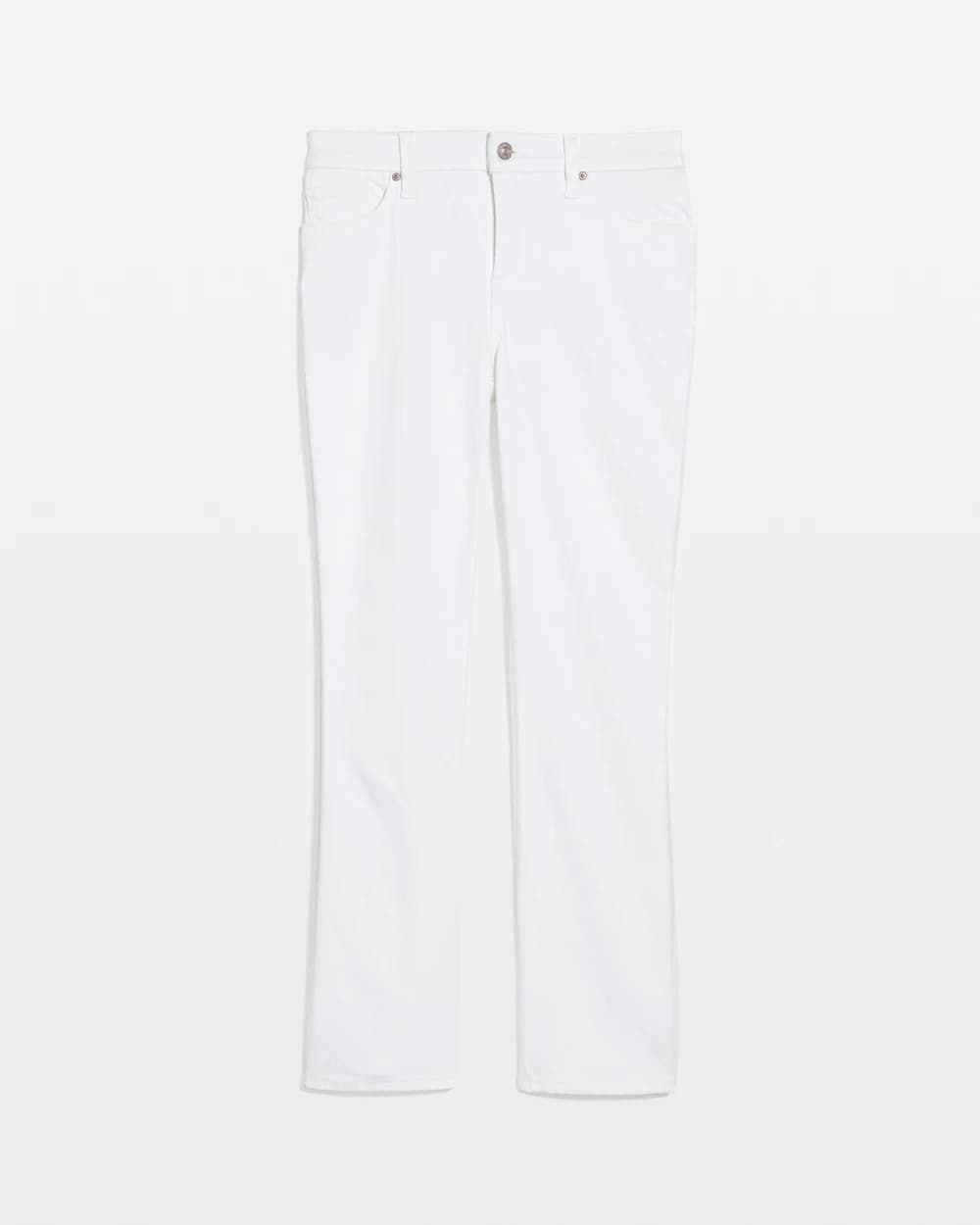 Cropped Girlfriend Kick Flare Jeans Alabaster - Chico's
