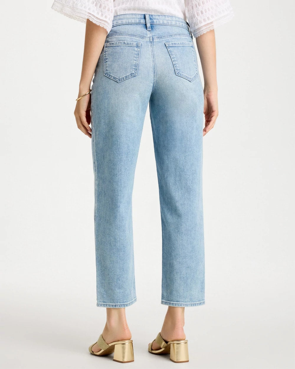 Relaxed Boyfriend Rolled Hem Jean Bahama Indigo - Chico's