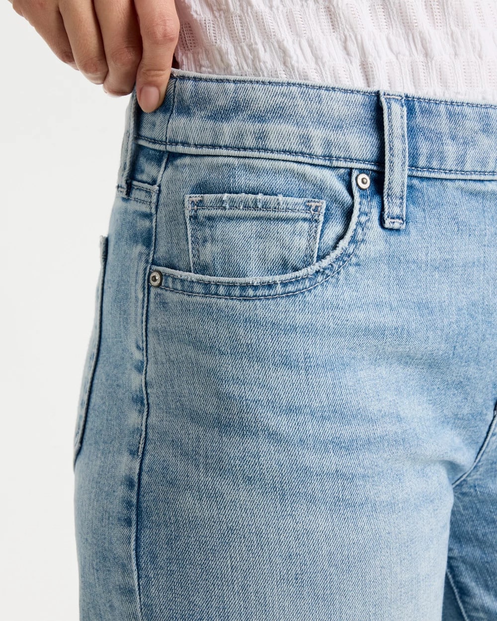Relaxed Boyfriend Rolled Hem Jean Bahama Indigo - Chico's