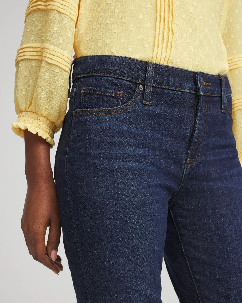 Girlfriend Kick Flare Jeans Dark Sapphire Indigo - Chico's