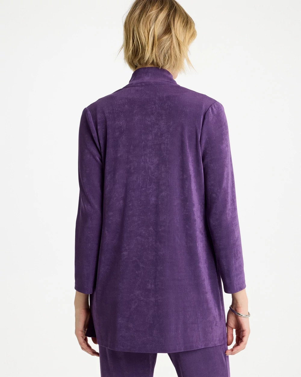 Travelers™ Pleat Front Jacket Rich Amethyst - Chico's
