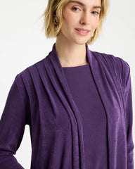Travelers™ Pleat Front Jacket Rich Amethyst - Chico's