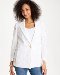 Classic Lace Blazer Alabaster - Chico's