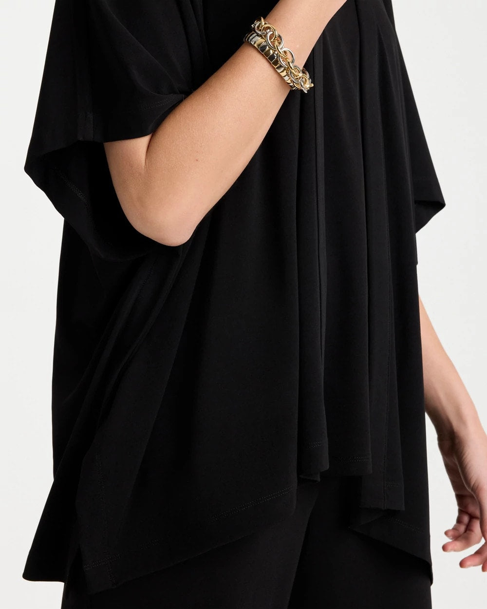 Travelers™ Knit Cape Cardigan Black - Chico's