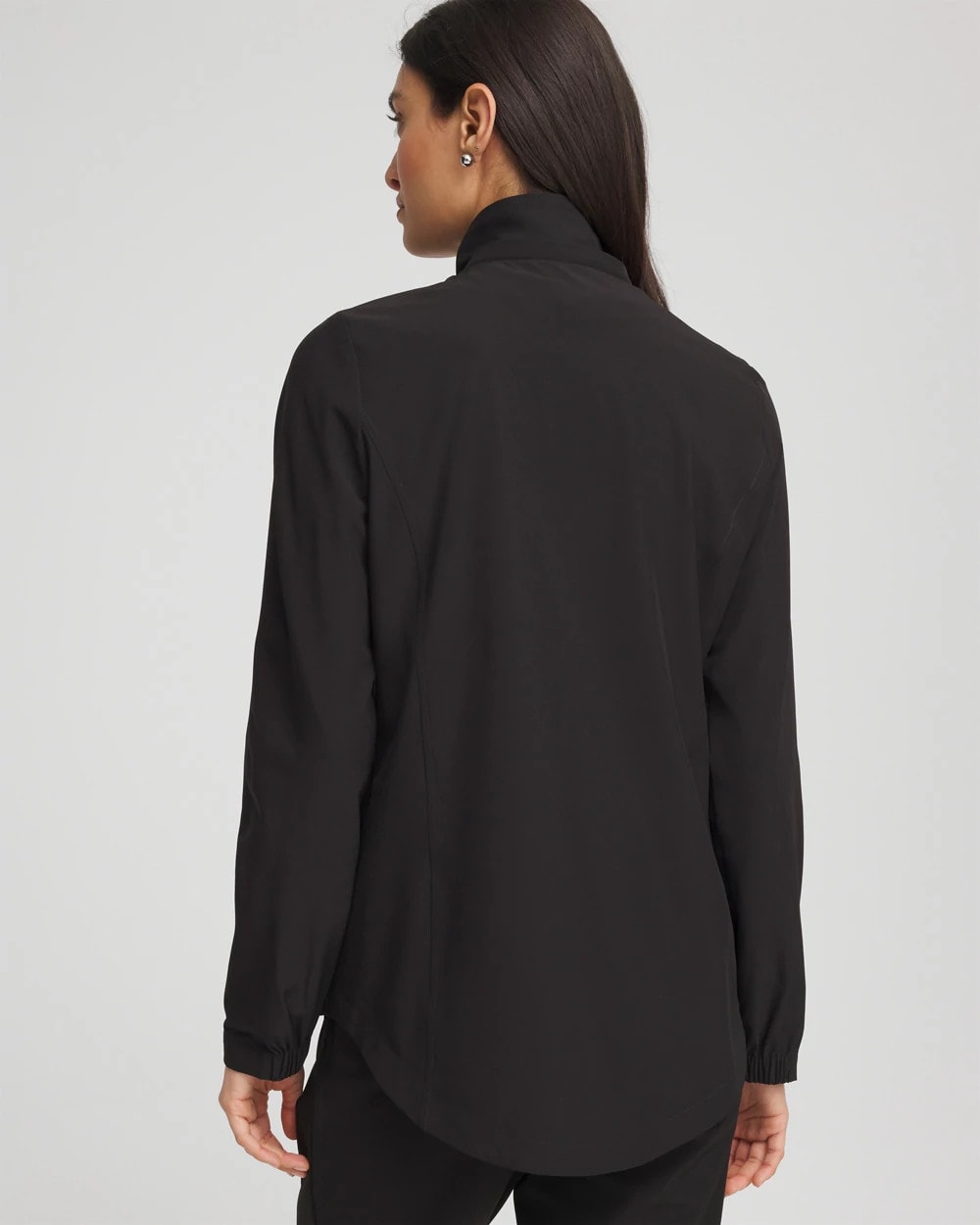 Zenergy® UPF Zip Front Jacket Black - Chico's