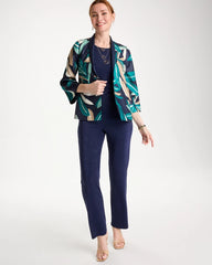 Travelers™ Collection Palm Crushed Jacket Kings Navy - Chico's