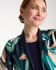 Travelers™ Collection Palm Crushed Jacket Kings Navy - Chico's