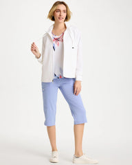 Zenergy® UPF Rib-Mix Connie Jacket Alabaster - Chico's