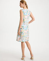 Jersey Knit Positano Shift Dress Bondi Blue - Chico's