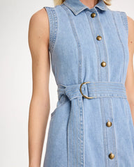 Sleeveless Denim Dress Medium Indigo Wash - Chico's