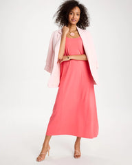 Seamed Knit Dress Calypso Coral - Chico's