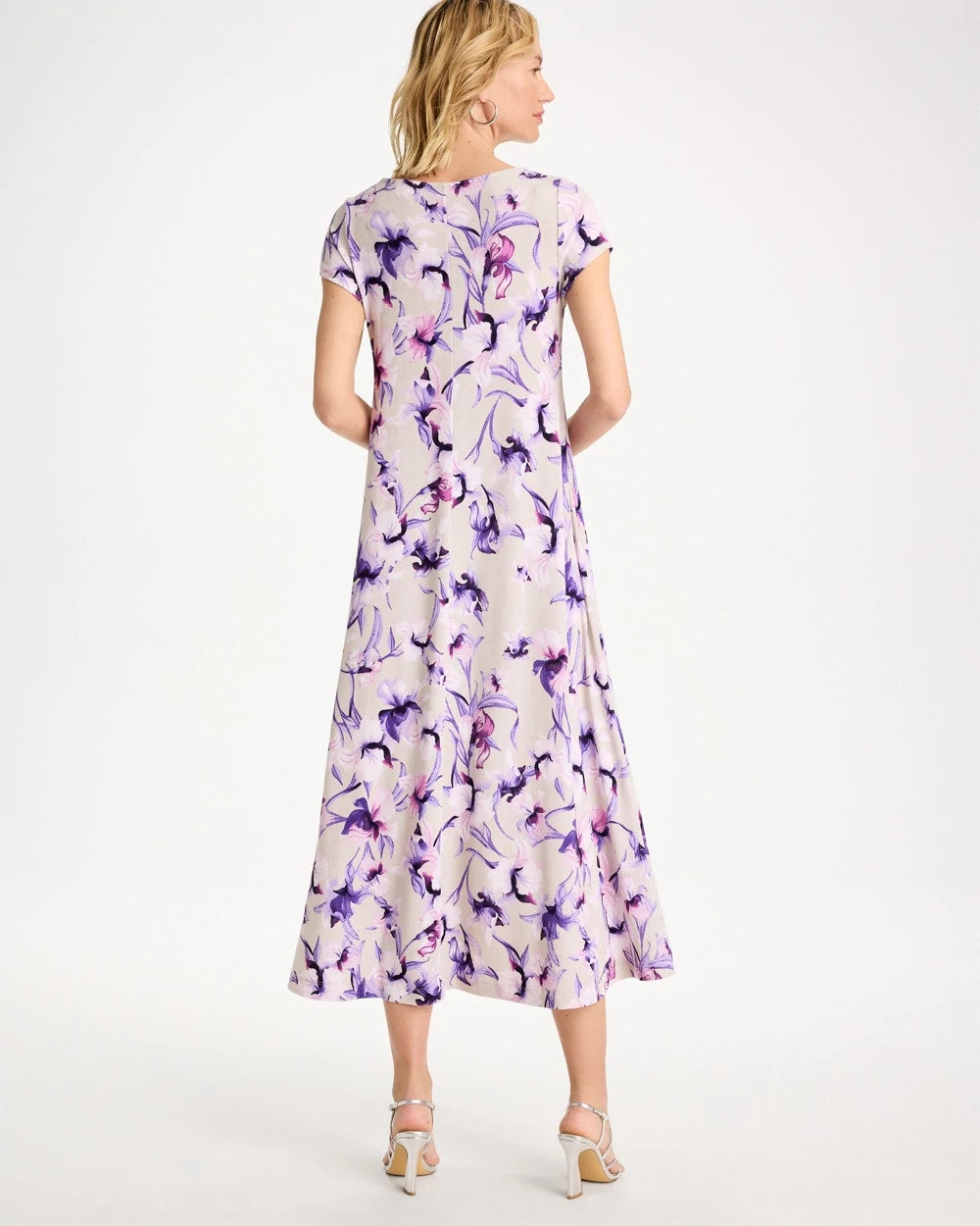 Travelers™ Amethyst Iris Maxi Dress Rich Amethyst - Chico's