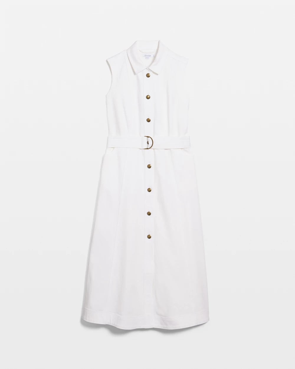 Denim Sleeveless Shirtdress Alabaster - Chico's