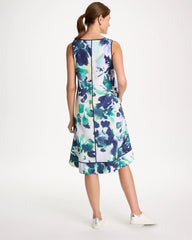 Zenergy® UPF Floral Midi Dress Topanga Green - Chico's