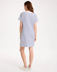 Zenergy® Soft Striped Contrast Dress Starlit Navy - Chico's