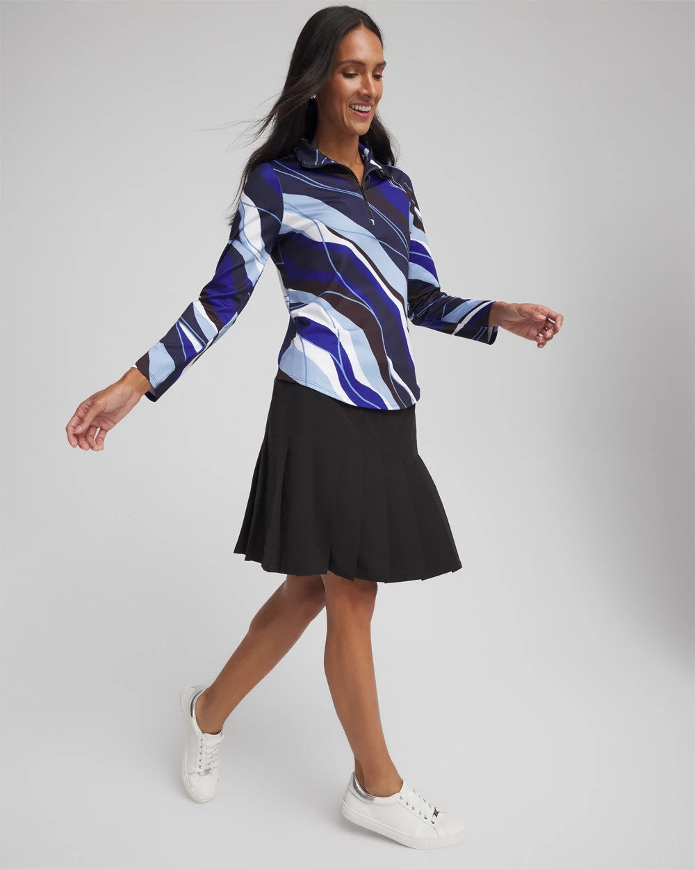 Zenergy® UPF Pleated Skort Black - Chico's