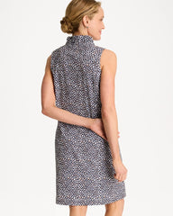 Zenergy® UPF Ruffle Dress Passport Blue - Chico's