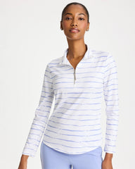 Zenergy® UPF Caviar Half Zip Blue Muse - Chico's