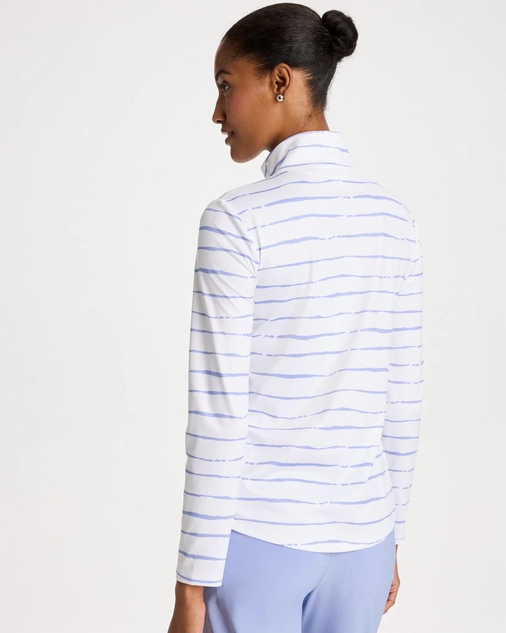 Zenergy® UPF Caviar Half Zip Blue Muse - Chico's