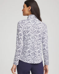 Zenergy® UPF Palma Pullover Passport Blue - Chico's