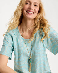 Tassel Fish Pendant Necklace Blue Multi - Chico's