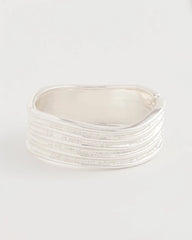 Silvertone Cuff Bracelet Silver - Chico's